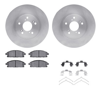 R1 Concepts® WFUH1-59357 - Front Brake Kit with Optimum OE Pads