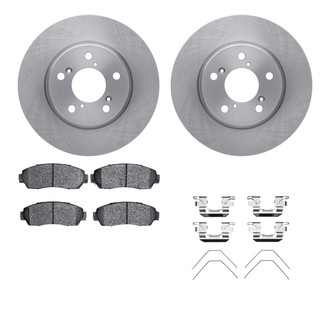 R1 Concepts® - Front Brake Kit with Optimum OE Pads
