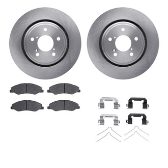 R1 Concepts® - Front Brake Kit with Optimum OE Pads