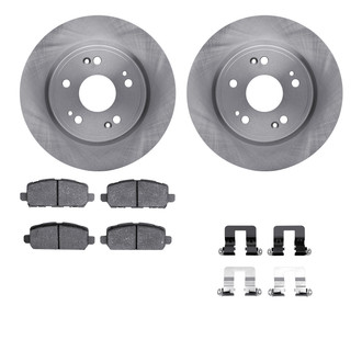 R1 Concepts® - Rear Brake Kit with Optimum OE Pads