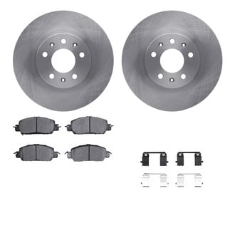 R1 Concepts® - Front Brake Kit with Optimum OE Pads