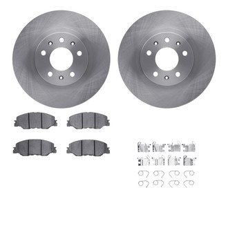 R1 Concepts® - Front Brake Kit with Optimum OE Pads