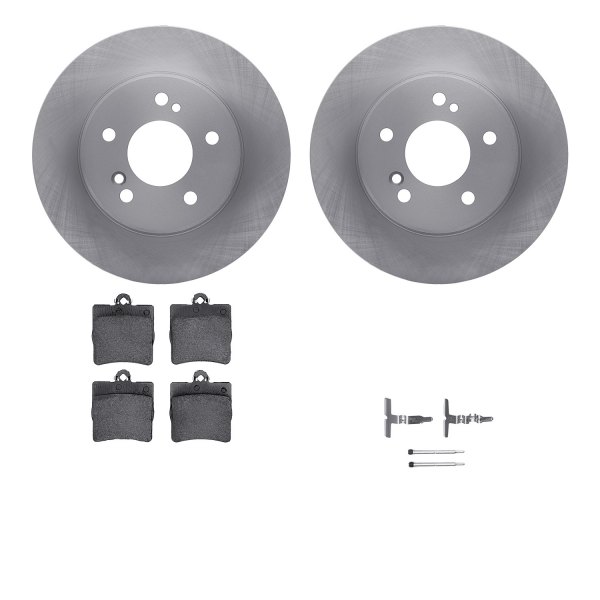  R1 Concepts® - Rear Brake Kit with Optimum OE Pads