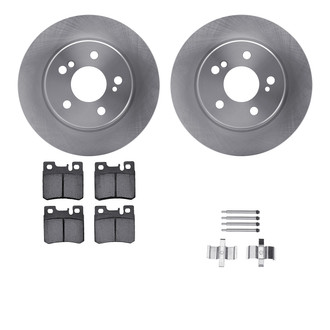 R1 Concepts® - Rear Brake Kit with Optimum OE Pads