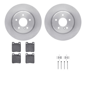 R1 Concepts® - Rear Brake Kit with Optimum OE Pads