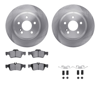 R1 Concepts® - Rear Brake Kit with Optimum OE Pads