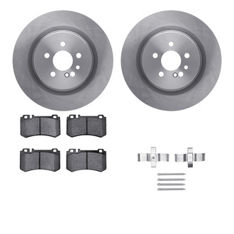R1 Concepts® - Rear Brake Kit with Optimum OE Pads