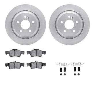 R1 Concepts® - Rear Brake Kit with Optimum OE Pads