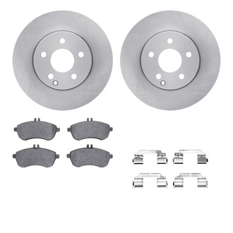 R1 Concepts® - Front Brake Kit with Optimum OE Pads