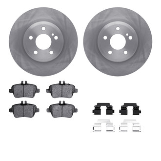 R1 Concepts® - Rear Brake Kit with Optimum OE Pads