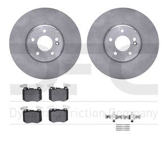 R1 Concepts® - Front Brake Kit with Optimum OE Pads