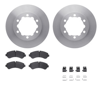 R1 Concepts® - Rear Brake Kit with Optimum OE Pads