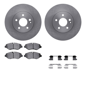 R1 Concepts® - Front Brake Kit with Optimum OE Pads