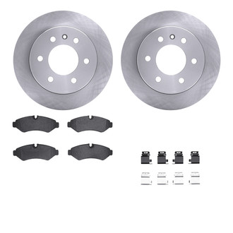 R1 Concepts® - Rear Brake Kit with Optimum OE Pads