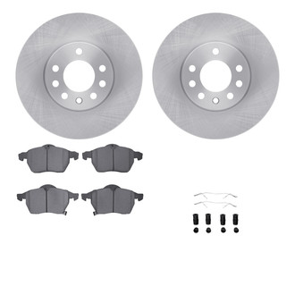 R1 Concepts® - Front Brake Kit with Optimum OE Pads