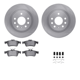 R1 Concepts® - Rear Brake Kit with Optimum OE Pads