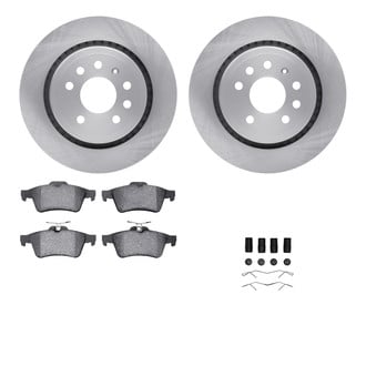R1 Concepts® - Rear Brake Kit with Optimum OE Pads