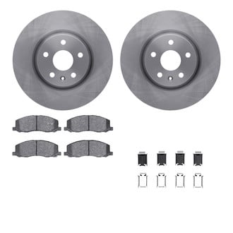 R1 Concepts® - Front Brake Kit with Optimum OE Pads