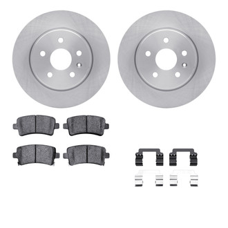 R1 Concepts® - Rear Brake Kit with Optimum OE Pads