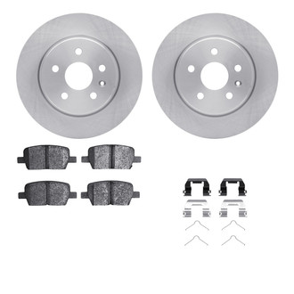 R1 Concepts® - Rear Brake Kit with Optimum OE Pads