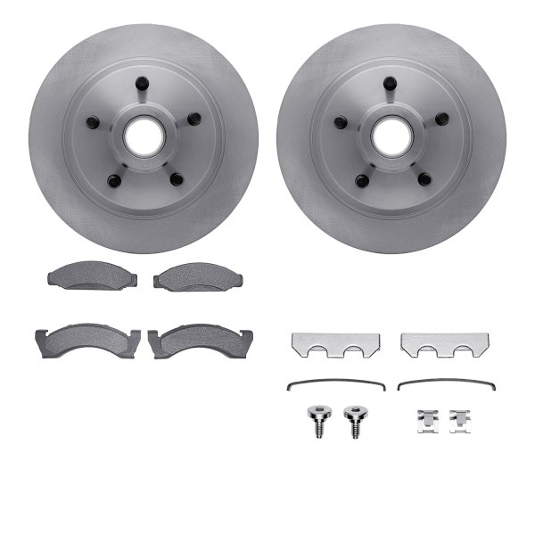  R1 Concepts® - Front Brake Kit with Optimum OE Pads