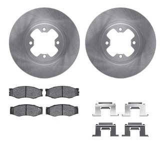 R1 Concepts® - Front Brake Kit with Optimum OE Pads