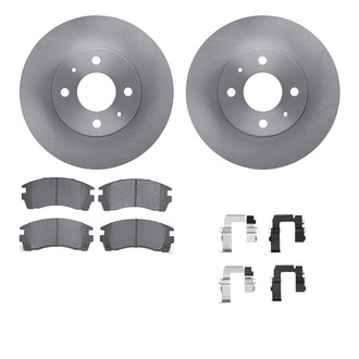 R1 Concepts® - Front Brake Kit with Optimum OE Pads