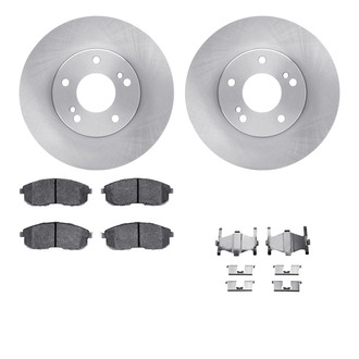 R1 Concepts® - Front Brake Kit with Optimum OE Pads