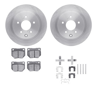 R1 Concepts® - Rear Brake Kit with Optimum OE Pads