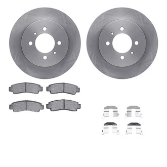 R1 Concepts® - Rear Brake Kit with Optimum OE Pads