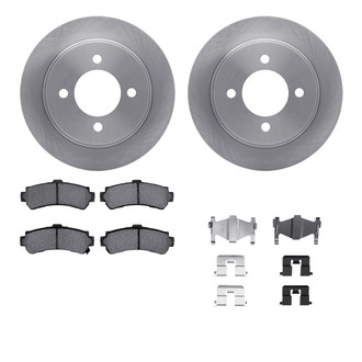 R1 Concepts® - Rear Brake Kit with Optimum OE Pads