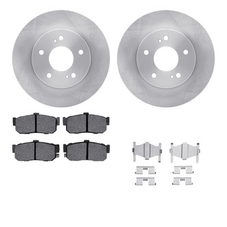 R1 Concepts® - Rear Brake Kit with Optimum OE Pads