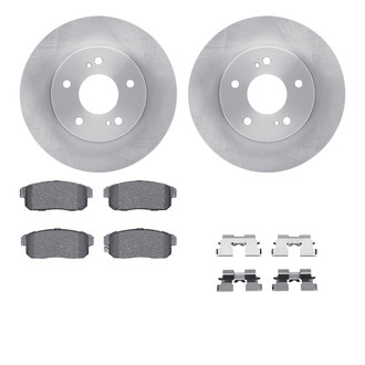 R1 Concepts® WFUH1-67303 - Rear Brake Kit with Optimum OE Pads