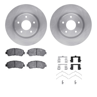 R1 Concepts® - Front Brake Kit with Optimum OE Pads