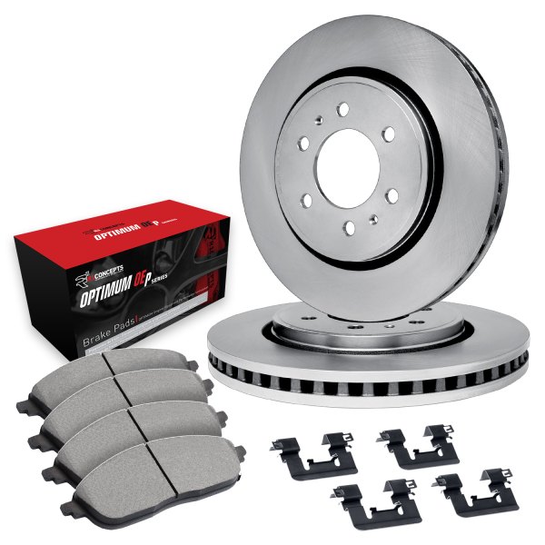  R1 Concepts® - Front Brake Kit with Optimum OE Pads