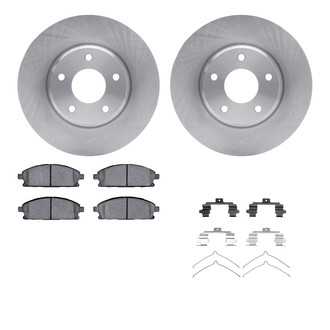 R1 Concepts® - Front Brake Kit with Optimum OE Pads