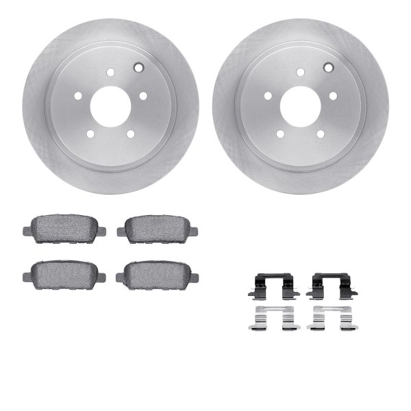  R1 Concepts® - Rear Brake Kit with Optimum OE Pads