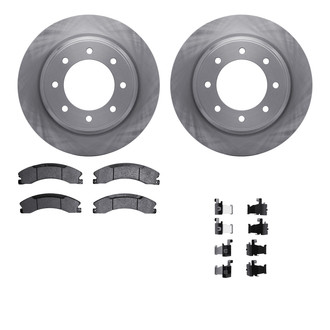 R1 Concepts® - Rear Brake Kit with Optimum OE Pads