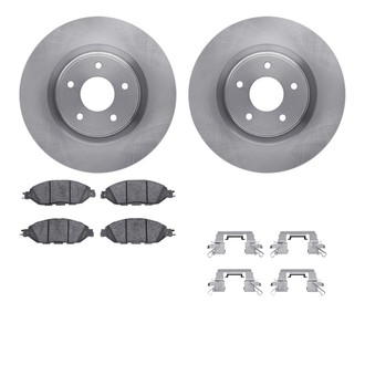 R1 Concepts® - Front Brake Kit with Optimum OE Pads