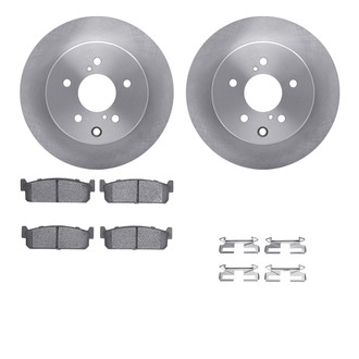 R1 Concepts® - Rear Brake Kit with Optimum OE Pads