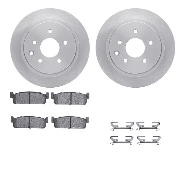  R1 Concepts® - Rear Brake Kit with Optimum OE Pads