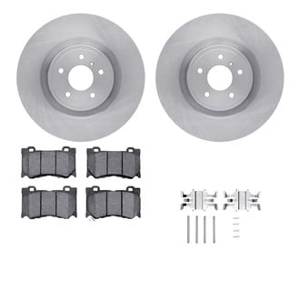 R1 Concepts® - Front Brake Kit with Optimum OE Pads