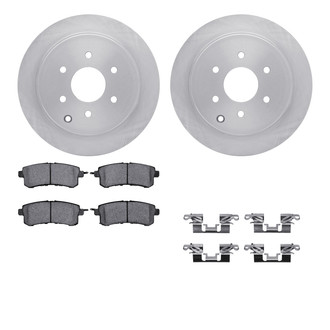 R1 Concepts® - Rear Brake Kit with Optimum OE Pads