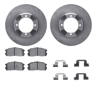 R1 Concepts® - Front Brake Kit with Optimum OE Pads