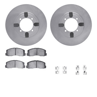 R1 Concepts® - Front Brake Kit with Optimum OE Pads
