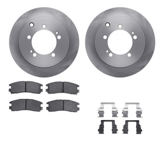 R1 Concepts® - Rear Brake Kit with Optimum OE Pads