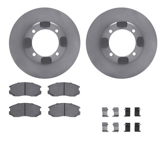 R1 Concepts® - Front Brake Kit with Optimum OE Pads