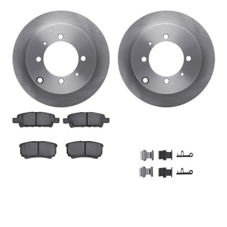 R1 Concepts® - Rear Brake Kit with Optimum OE Pads