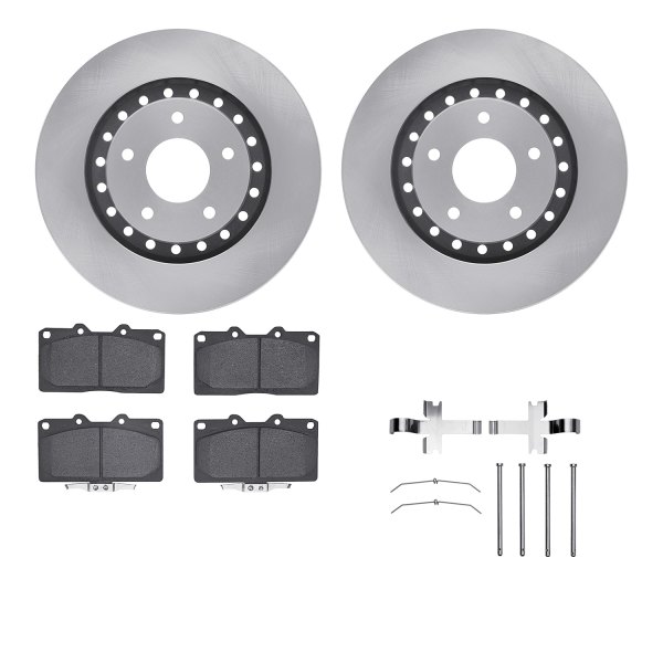  R1 Concepts® - Front Brake Kit with Optimum OE Pads