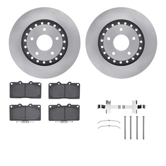 R1 Concepts® - Front Brake Kit with Optimum OE Pads